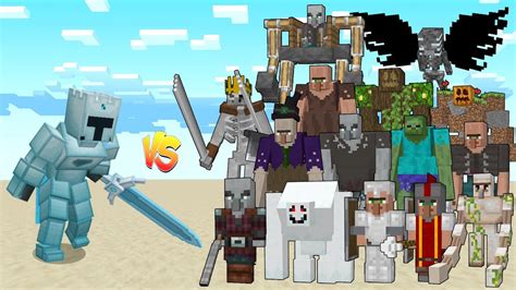 ICE WARRIOR Vs REXY S EXPANSION Minecraft Mob Battle YouTube