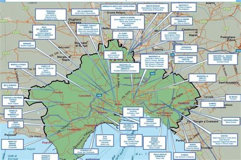 La Mappa Dei Clan Di Camorra A Napoli