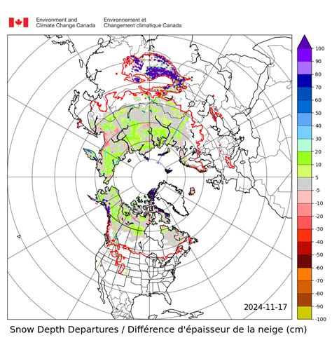 Today snow & ice depth North Hemisphere #Europe & #USA #snow