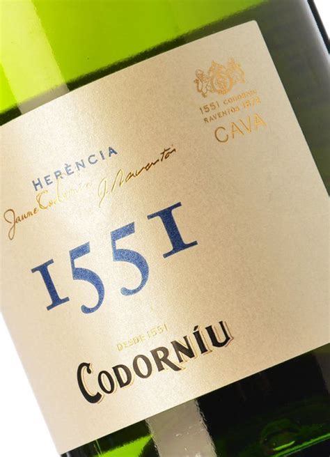 Codorníu 1551 Brut Nature Comprar vino Espumoso Cava Codorníu