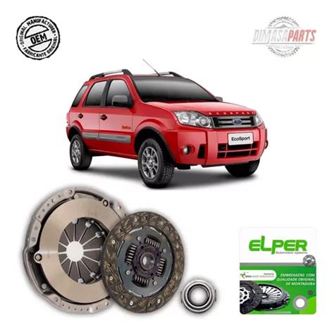 Kit Embreagem Ford Ecosport 2 0 16v 4wd Duratec 2003 2004 05 Frete grátis