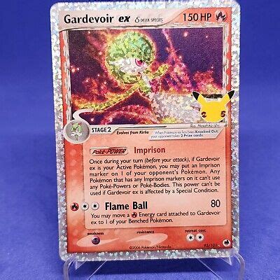 Pokémon TCG Gardevoir EX Delta Species Celebrations Classic