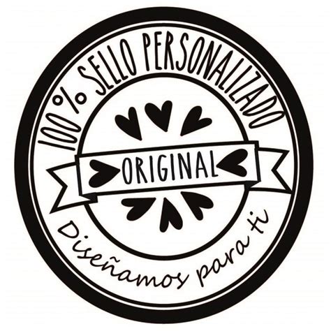 Sello 100 Personalizado Diseño Exclusivo How Nice Project Sellos