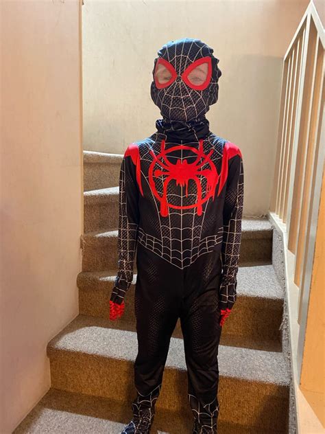 Costume Spiderman Miles Morales Enfant Spider Shop