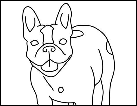 Bulldog Coloring Page Roaring Spork