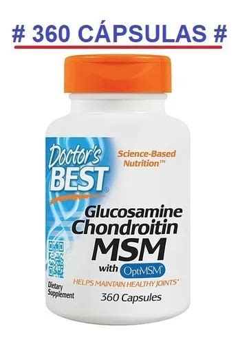 Suplemento En C Psulas Doctor S Best Msm Glucosamina Condroitina En