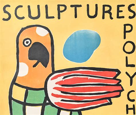 Fernand Leger Sculptures Polychromes Poster