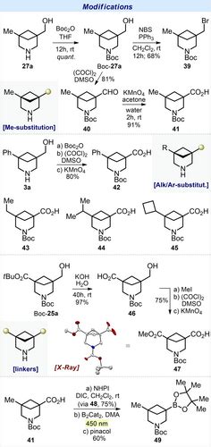 General Synthesis Of 3Azabicyclo 3 1 1 Heptanes And Evaluation Of