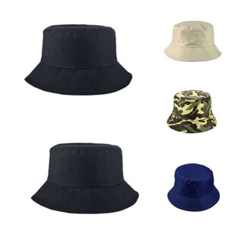 Zhaomeidaxi Bucket Hats Embroidery Visor Outdoor Fishermen Cap Summer