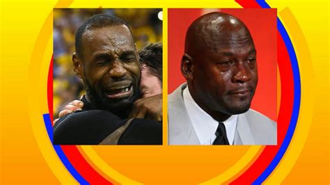 Lebron James Nba Finals Tears Become Trending Meme Good Morning America