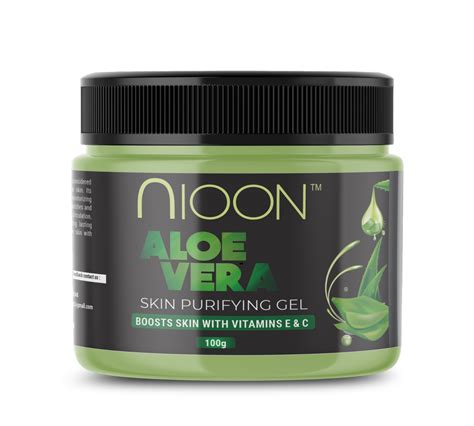 Nioon Organics 100 Pure Aloe Vera Gel For Beautiful Skin And Hair