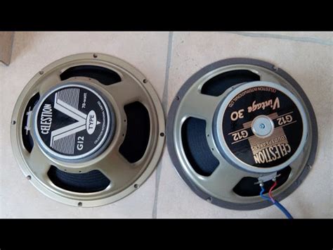 Mesa Celestion Black Shadow Vs Marshall Celestion Vintage 60 Off