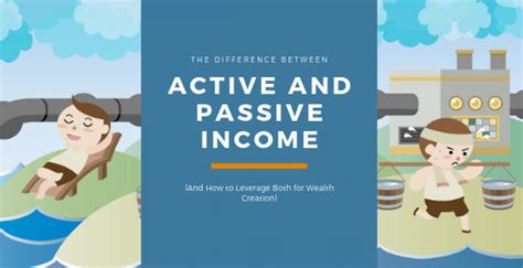 The Difference Between Active And Passive Income Trickfinance