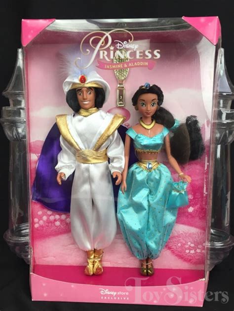 Disney Doll Early Disney Store Classic Jasmine Aladdin 2-Pack - Toy Sisters