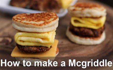 How To Make A Mcgriddle At Home Step And Guides Acadia House Provisions