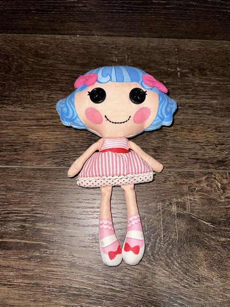 Lalaloopsy Rosy Bumps N Bruises All Plush Doll Toy Blue Hair 10” Nurse