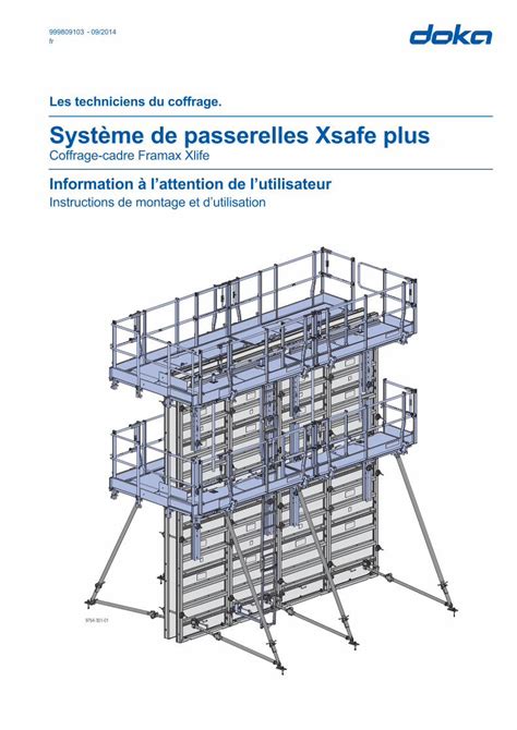 PDF Les techniciens du coffrage Système de passerelles Xsafe plus