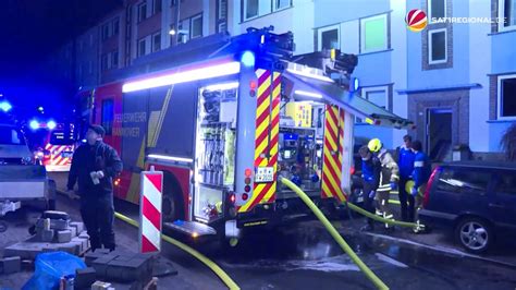 Video J Hriger Stirbt Bei Wohnungsbrand In Hannover Limmer Sat