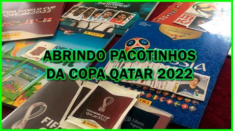 Abrindo Pacotinhos De Figurinha Da COPA Do Mundo QATAR 2022 YouTube