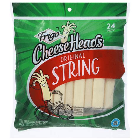 Frigo Cheese Original String 24 Pack 24 Ea String Curds And Snack