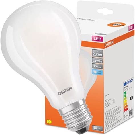 Osram Led žárovka E27 A60 24w 200w 3452lm 4000k Neutrální Bílá Mall Cz