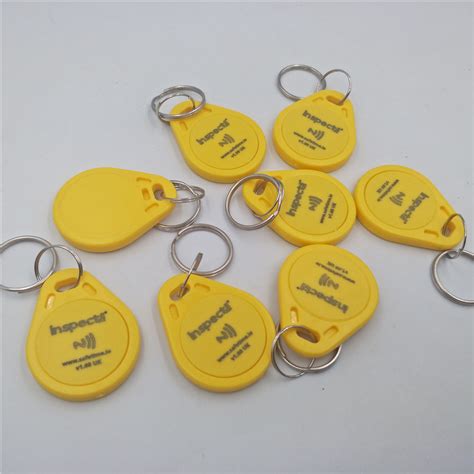 Rewritable Plastic Lf RFID 125kHz Key Fob T5577 China RFID Room Key