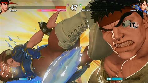 Street Fighter 5 Gameplay Ryu Vs Chun Li Full Match 【60 Fps Hd】 Street