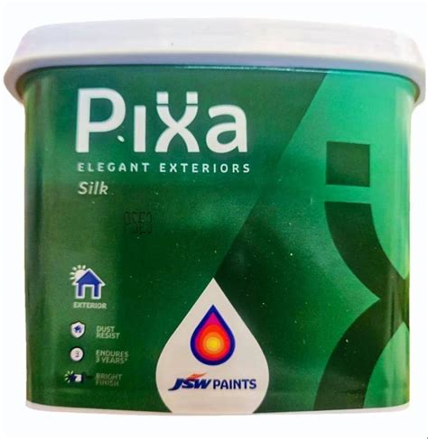 Jsw Pixa Elegant Silk Exterior Paint Packaging Size L At Best Price