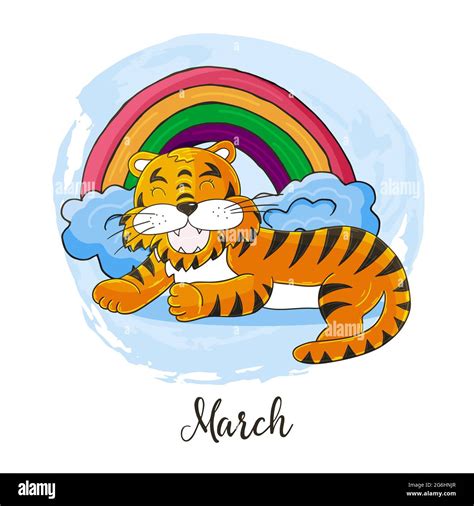 March 2022 Calendar Clip Art