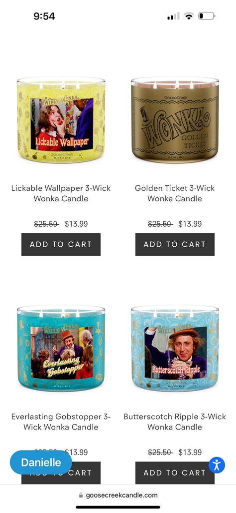 Willy Wonka Candles Rgoosecreekcandles