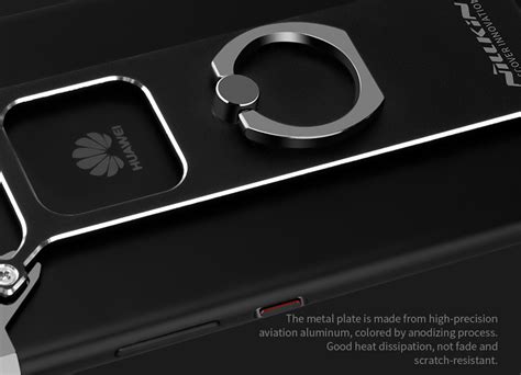 Nillkin Newest Barde Metal Case With Ring For Huawei P Plus