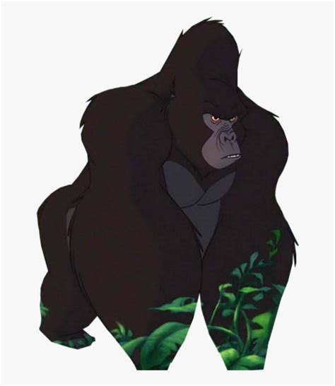 Tarzan Disney Gorilla , Png Download, Transparent Png , Transparent Png ...