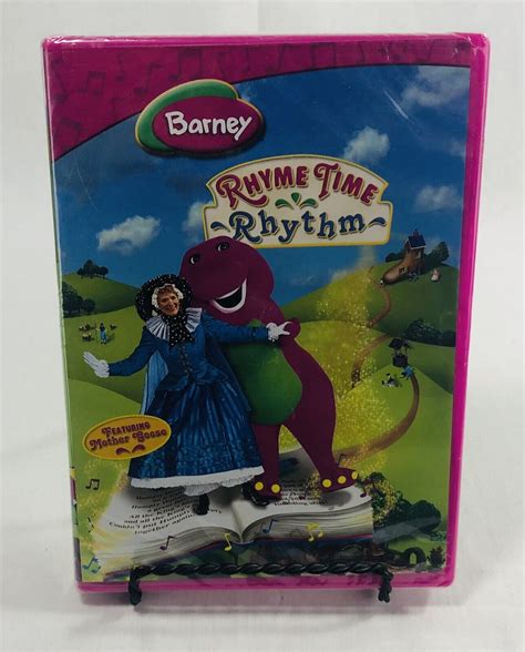 Barney Rhyme Time Rhythm DVD NEW And Grelly USA