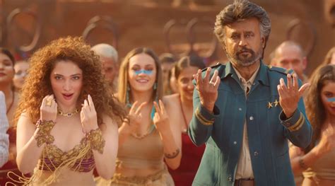 Jailer Song Kaavaalaa Tamannaah Bhatia And Rajinikanth Shake A Leg To