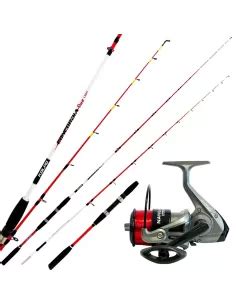 Kolpo Combo Pesca Surf Canna Carbonio Mulinello 8000 Pescaloccasione