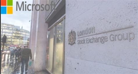 Investogist Microsoft Acquires 4 Stake In London Stock Exchange Group