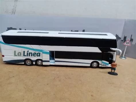 Autobus A Escala Doble Piso Setra Linea La Linea Con Luz En Venta En