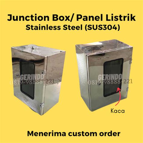 Jual Box Panel Listrik Stainless Steel Sus X X Cm Mm Mirror