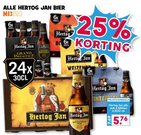 Alle Hertog Jan Bier Aanbieding Bij Boon S Markt