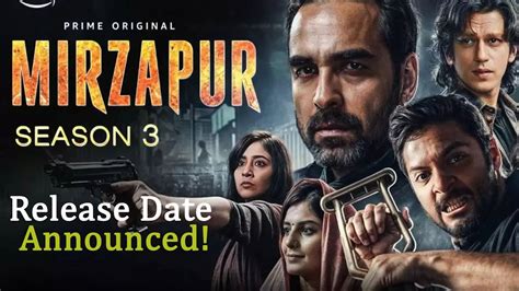 Mirzapur 3 Amazon Prime ने Announce की Release Date इस दिन देखने मिलेगी Web Series Filmibeat