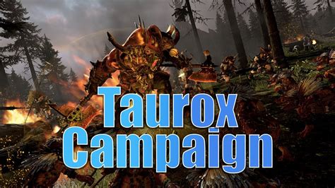 Taurox The Brass Bull Beastmen Rework The Silence And The Fury DLC