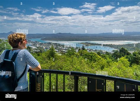 View Of The Noosa River Estuary From Laguna Lookout Noosa National