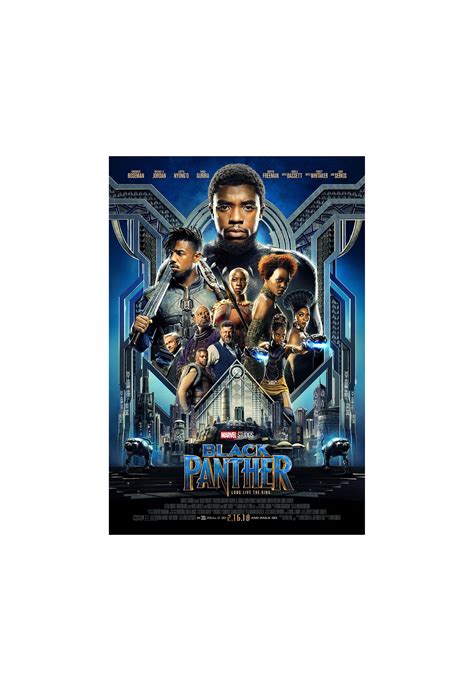 Black Panther Movie Poster Quality Glossy Print Photo Art - Etsy