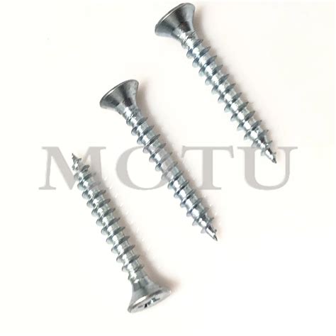 Flat Head Yellow White Zinc Plated Chipboard Screws Buy Excellent Zinc Plated Customizable Ce