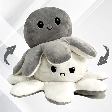 Buy Giant Reversible Octopus Plush Large Happy And Sad Moody Octopus