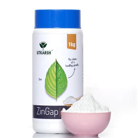 Utkarsh Zingap Zinc Zn 12 Edta Chelated 100 Water Soluble Foliar