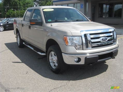 2009 Pueblo Gold Metallic Ford F150 Xlt Supercrew 4x4 52396175 Photo