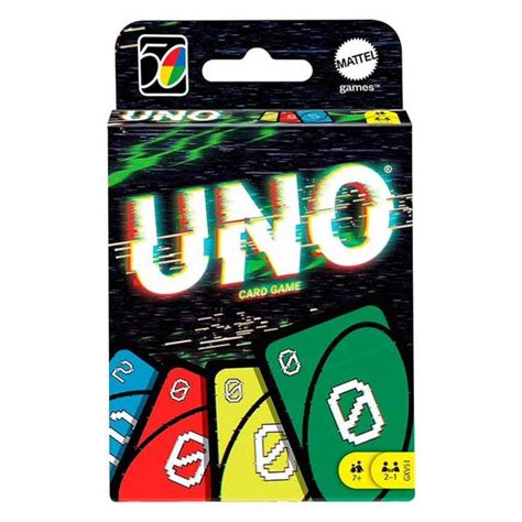 Jogo De Cartas UNO Iconic 2000s Especial De 50 Anos Mattel Deck De