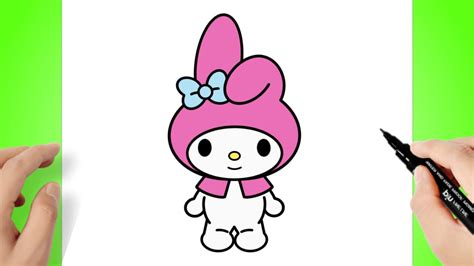 Como Dibujar A My Melody Sanrio YouTube