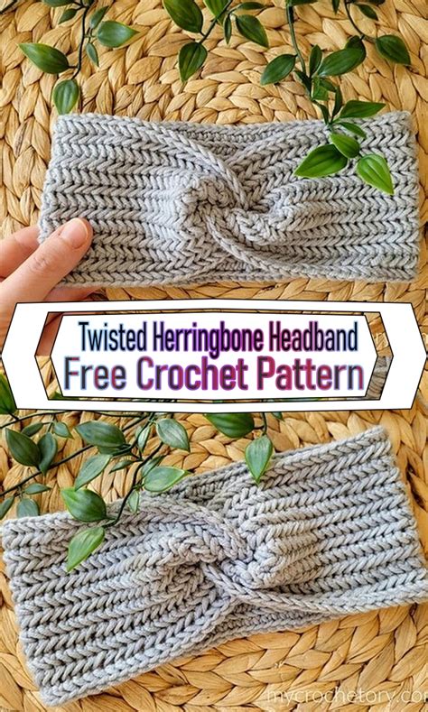 Crochet Twisted Headband Patterns Beautiful Yet Simple